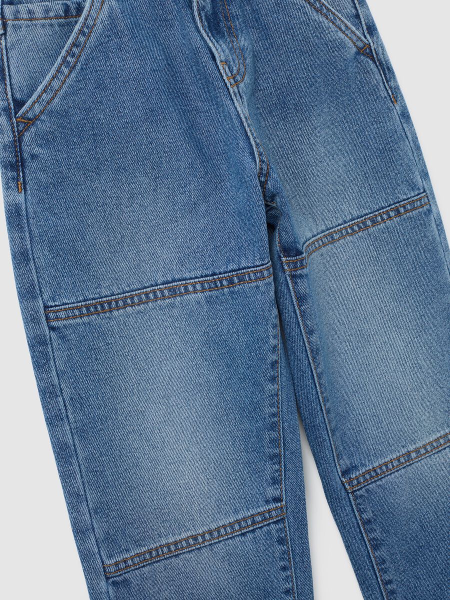 Children's Blue Denim Balloon Fit Jeans_3