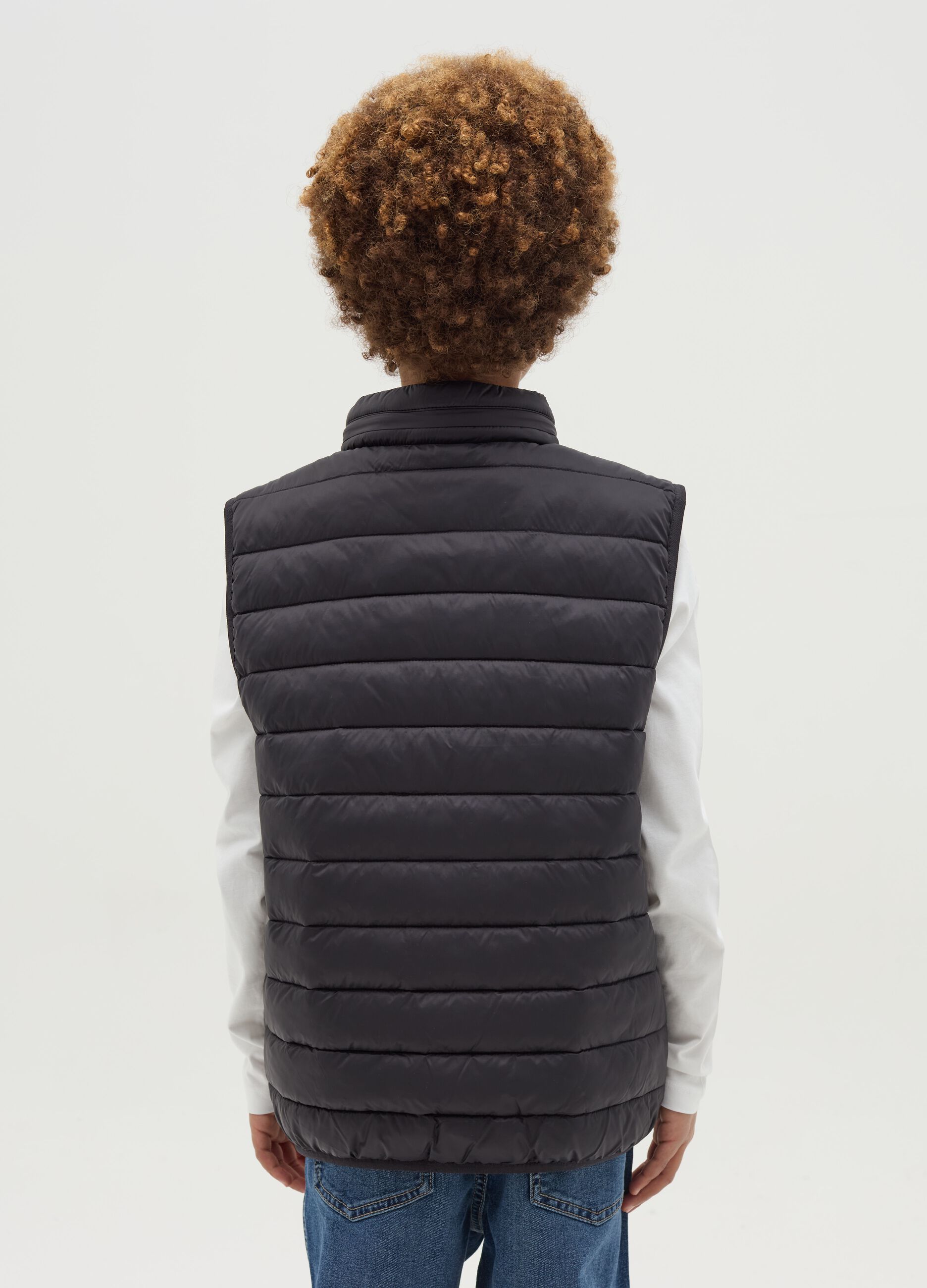 Water-repellent ultralight gilet