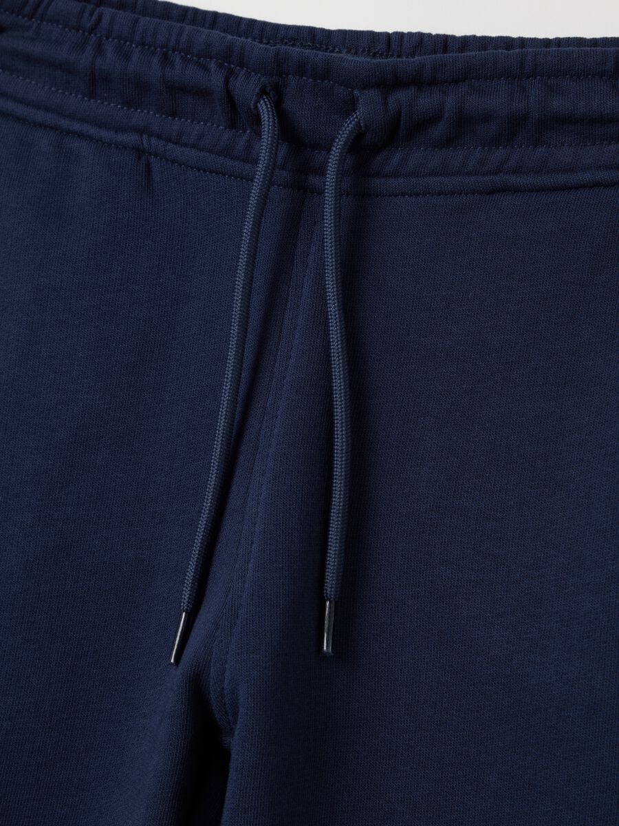 Cotton joggers with drawstring_3