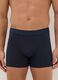 Tripack of blue boxer shorts in stretch cotton regular fit_1