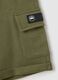 Child's green cotton regular fit Bermuda shorts_2