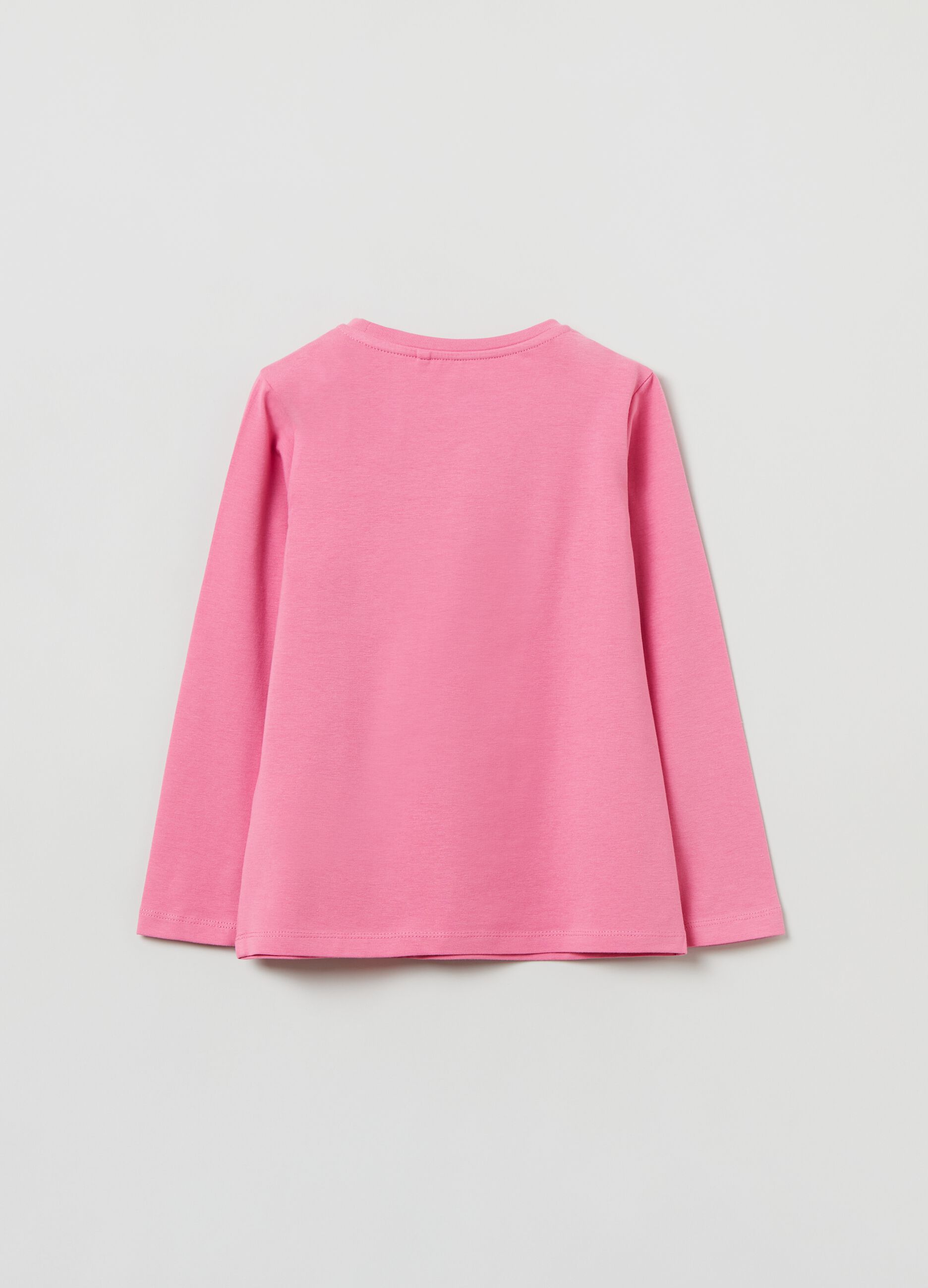T-shirt a maniche lunghe con stampa