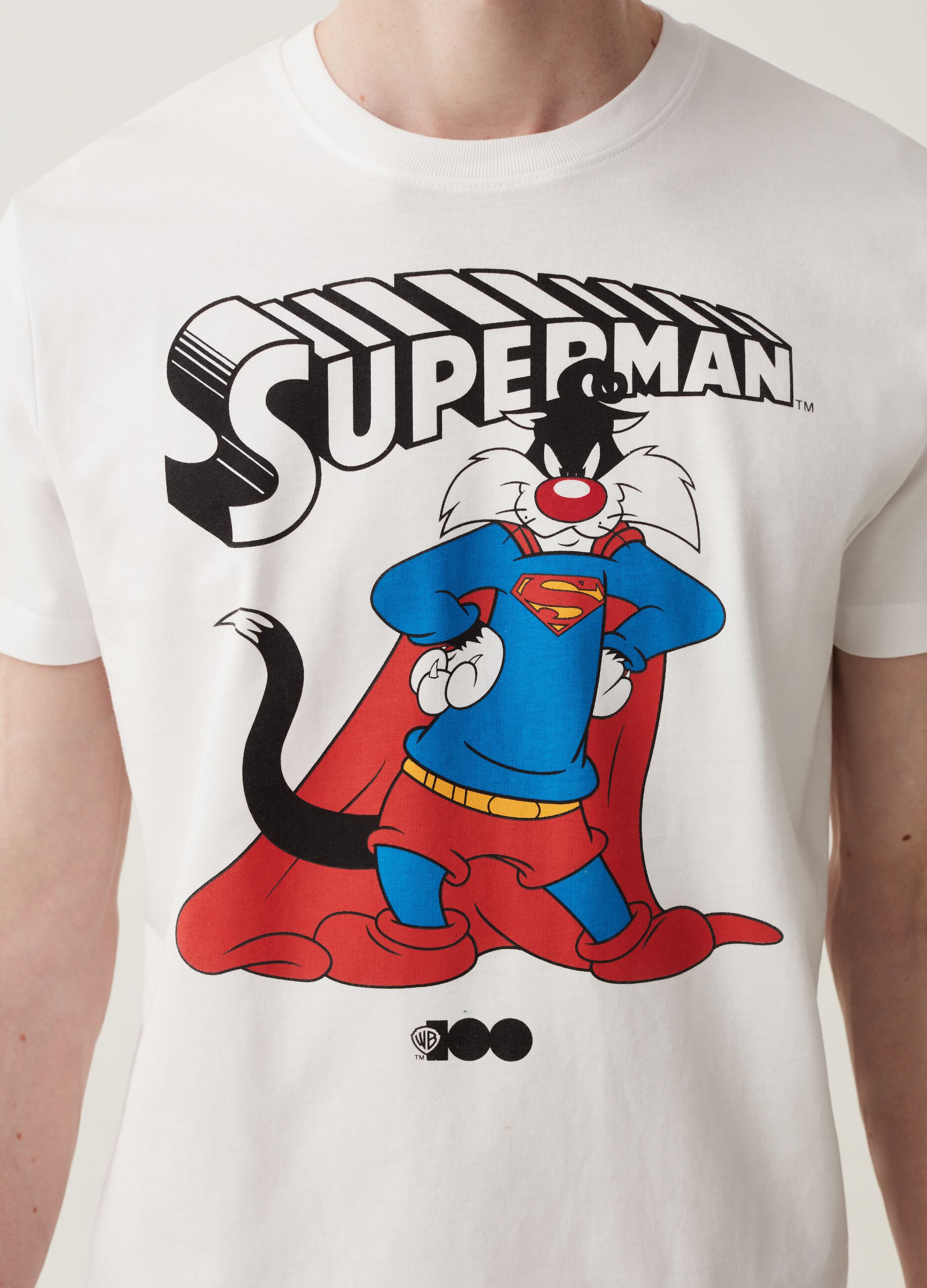 T-shirt in cotone 100° Anniversario