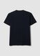 Black mercerised pure cotton regular-fit crew-neck T-shirt_2