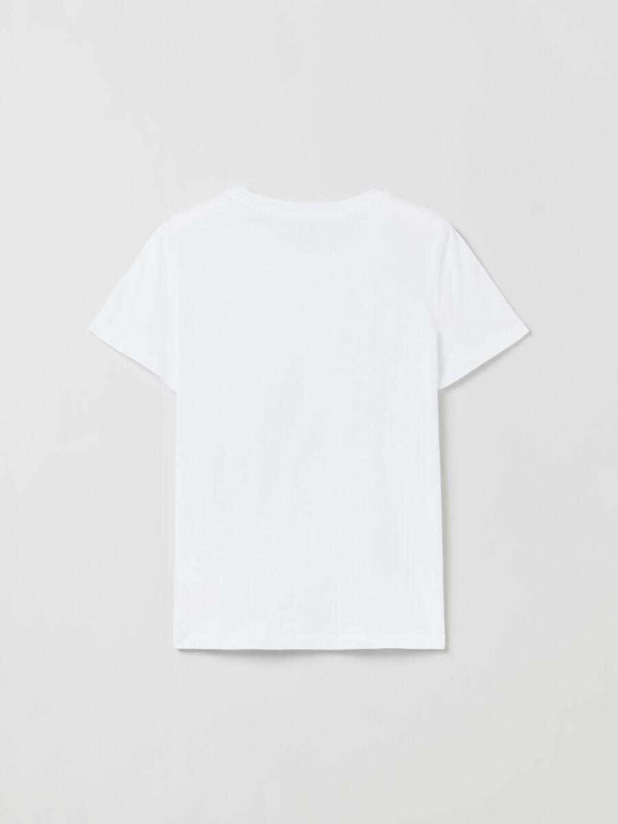Cotton T-shirt with crew neck_2