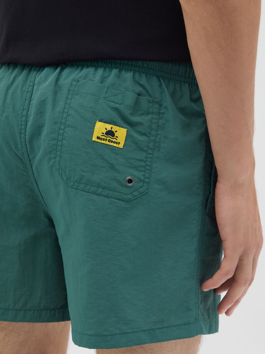 Green Ovs Beach Boxer Shorts_2