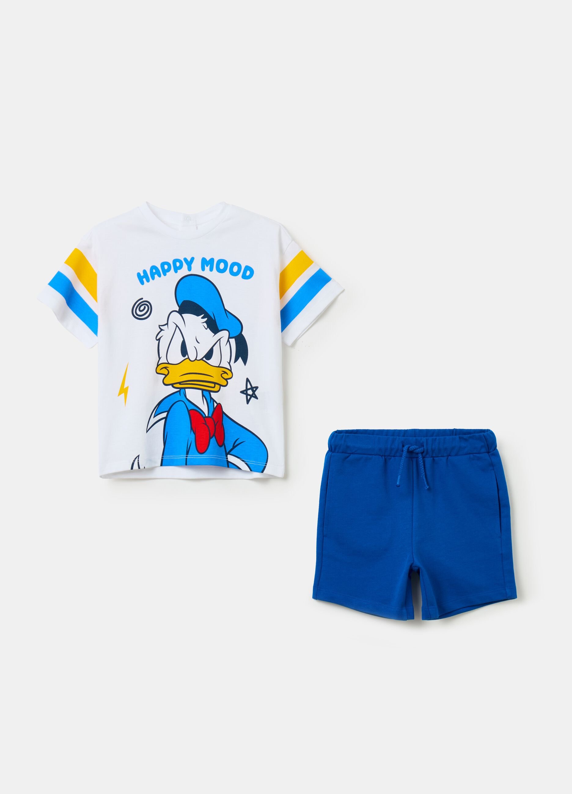 Cotton jogging set with Donald Duck 90 print