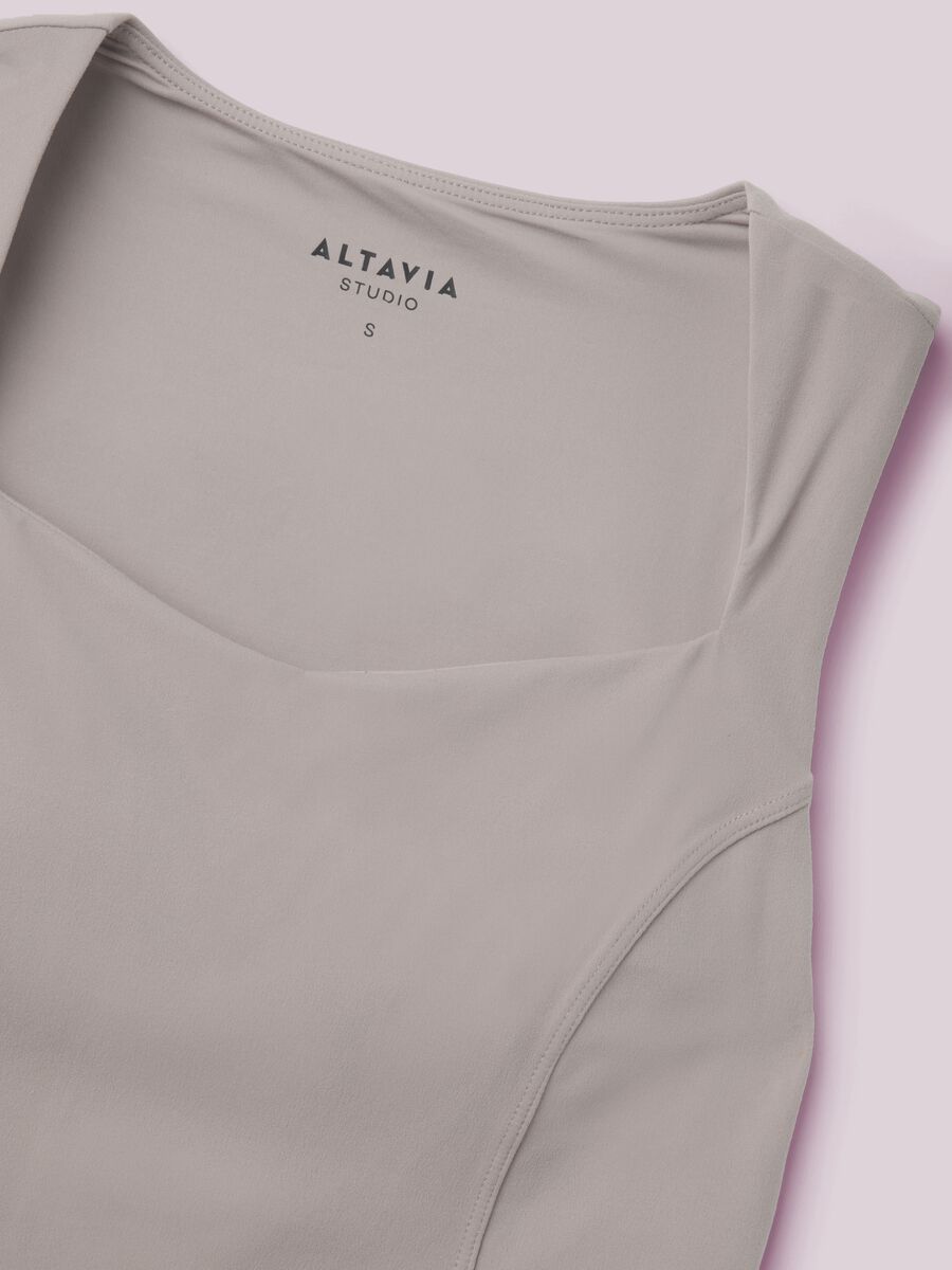 Crop top con sostegno leggero ALTAVIA STUDIO_5
