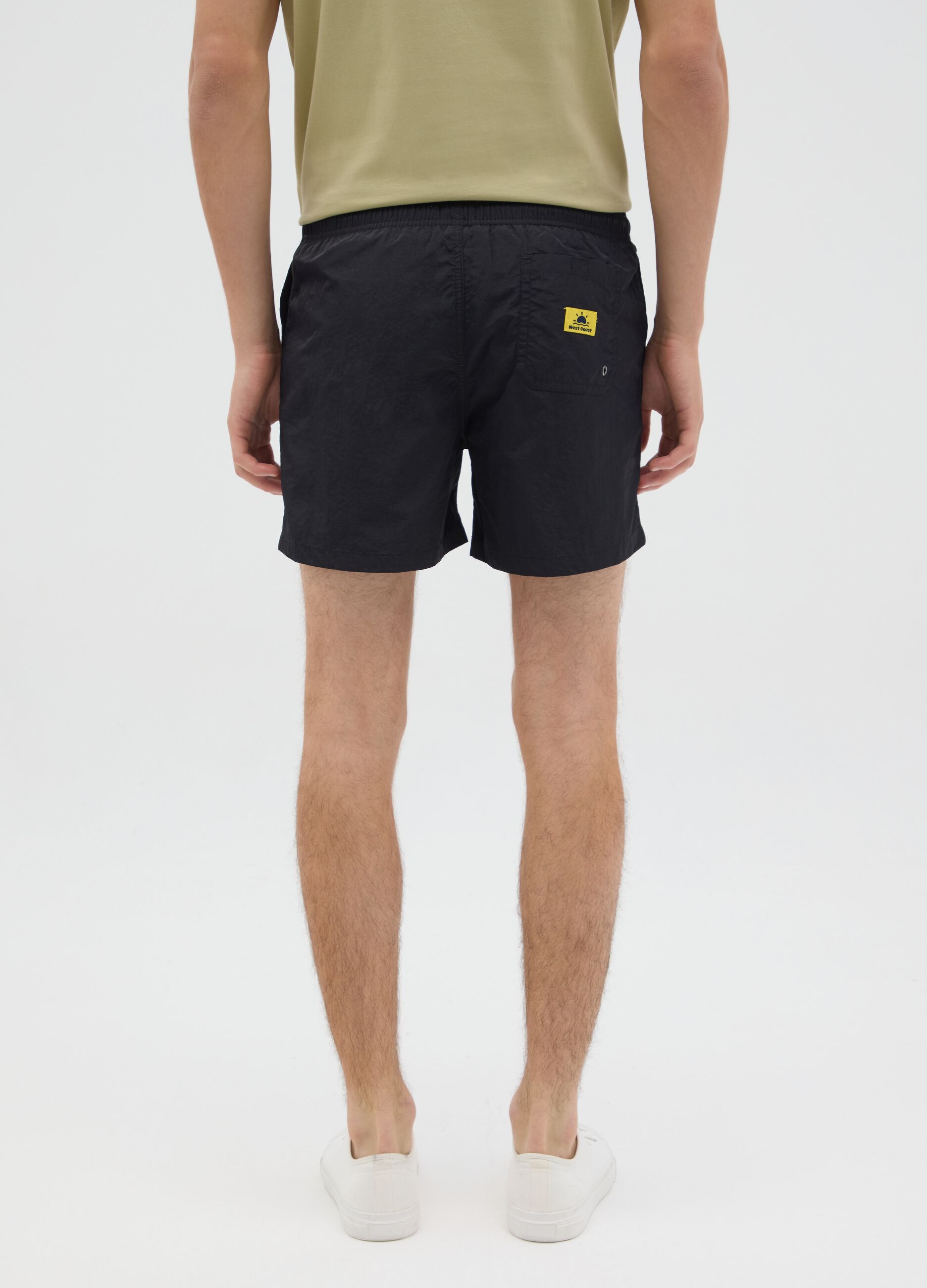 OVS Black Swim Boxers