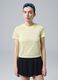 Yellow technical sports T-shirt ALTAVIA COURT_1