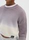 Multicolour dégradé sweater for girls in pure cotton regular fit_2
