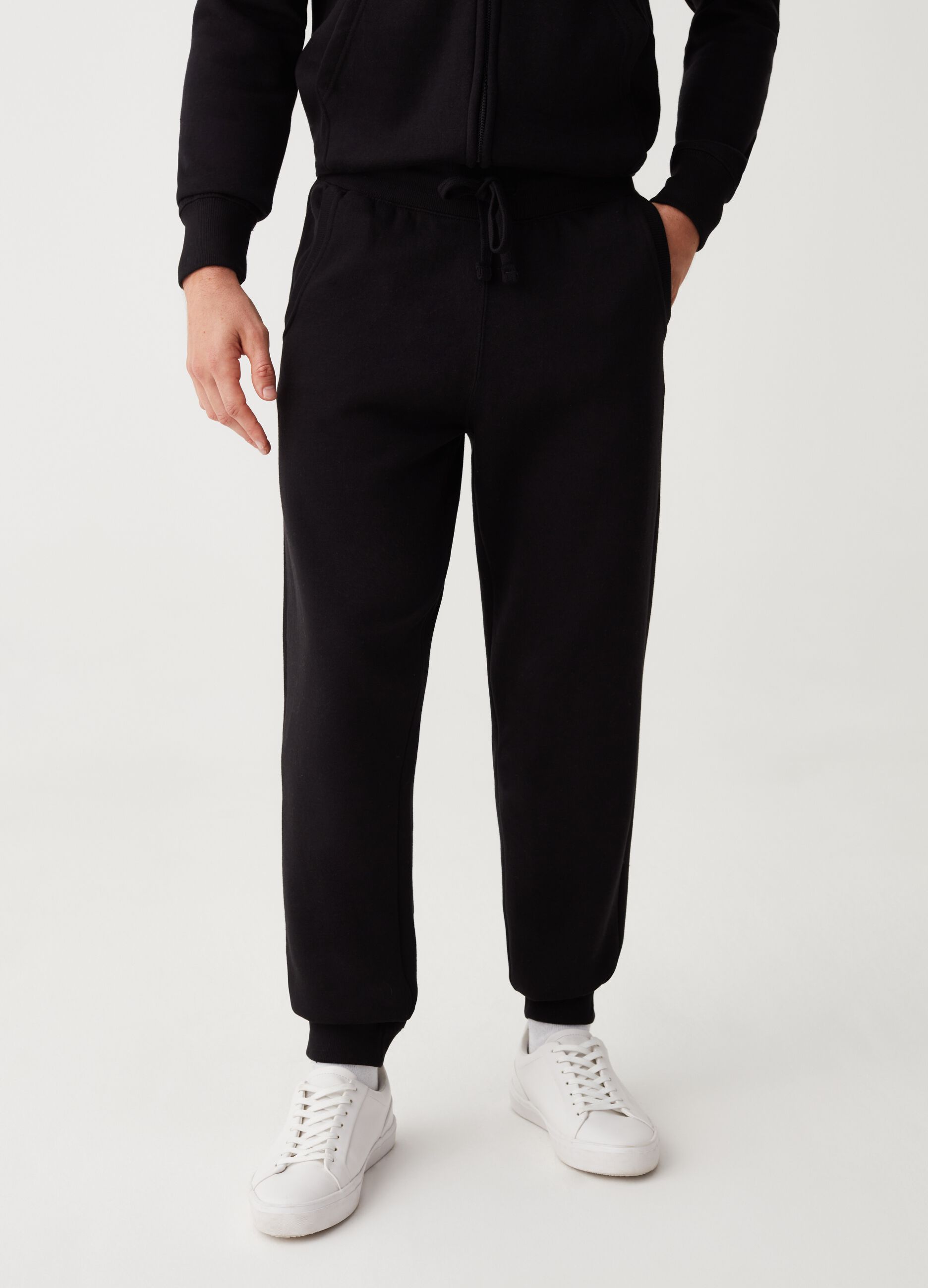 Pantaloni Tuta Uomo in Cotone e Felpati OVS