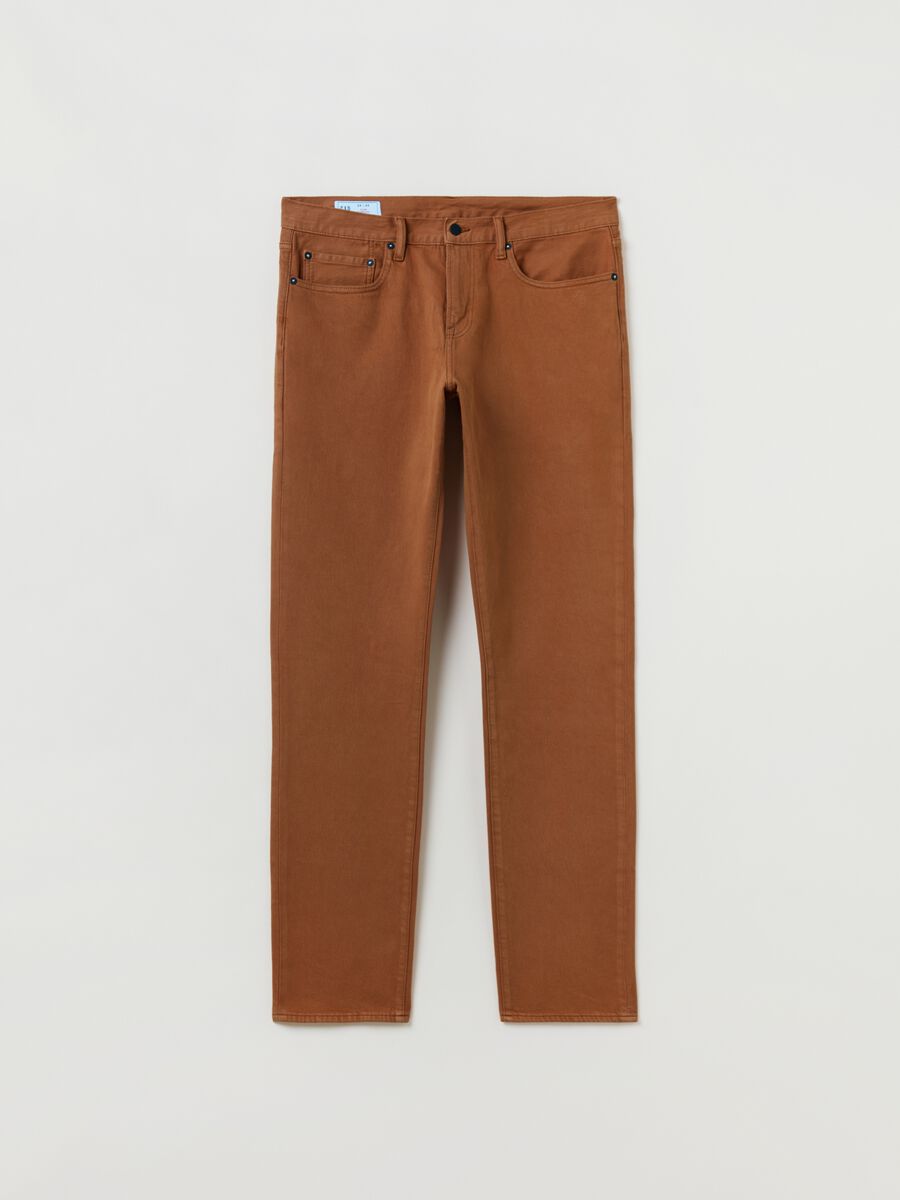 Pantaloni slim fit stretch_1