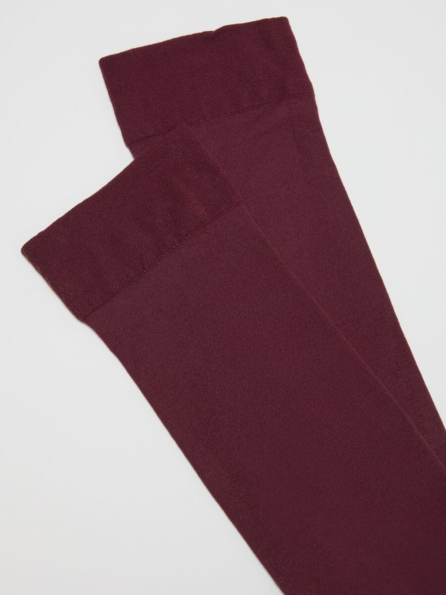 Bipack calze al ginocchio nere e rosse_2