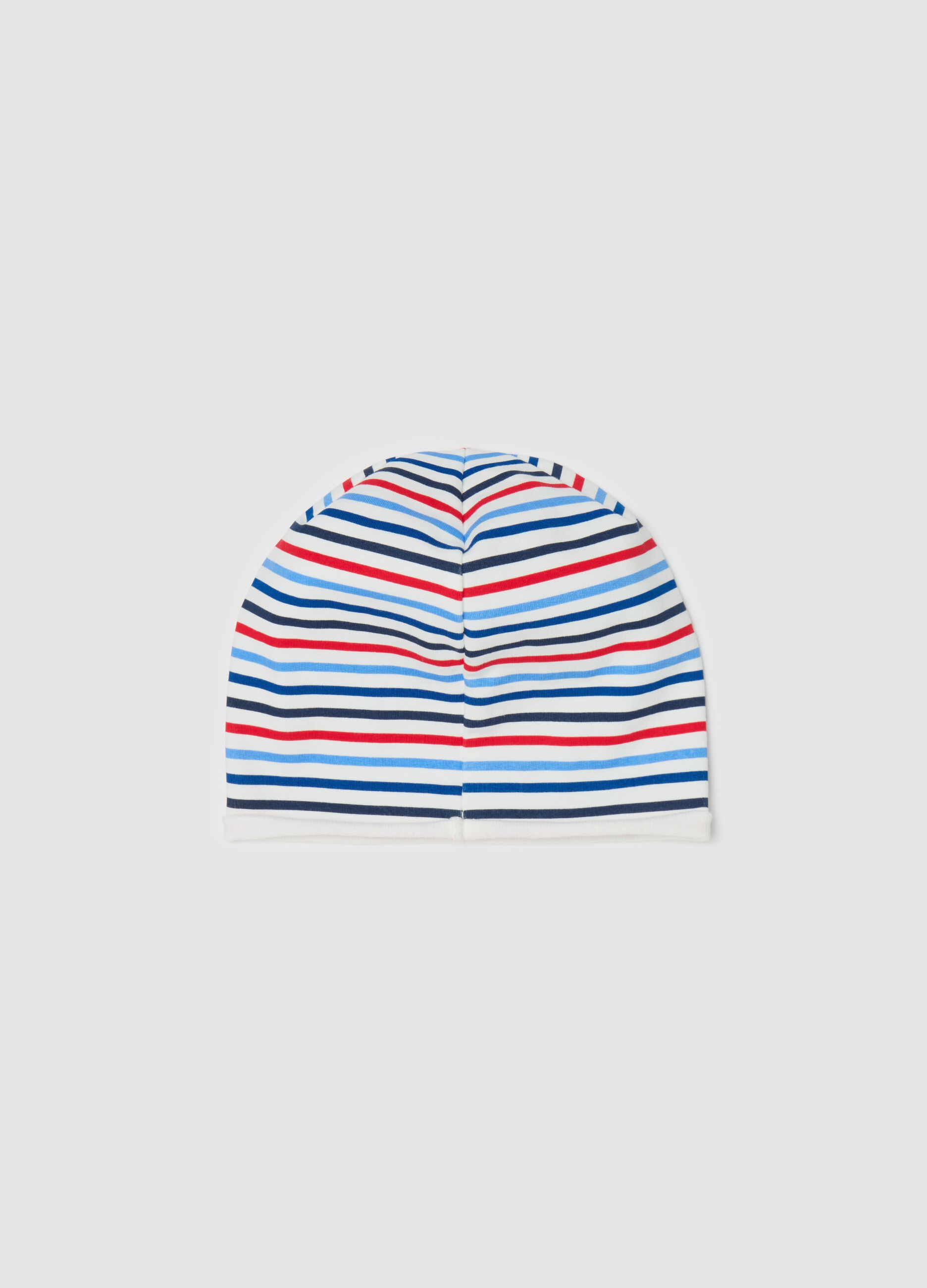 French terry hat with Spidey print