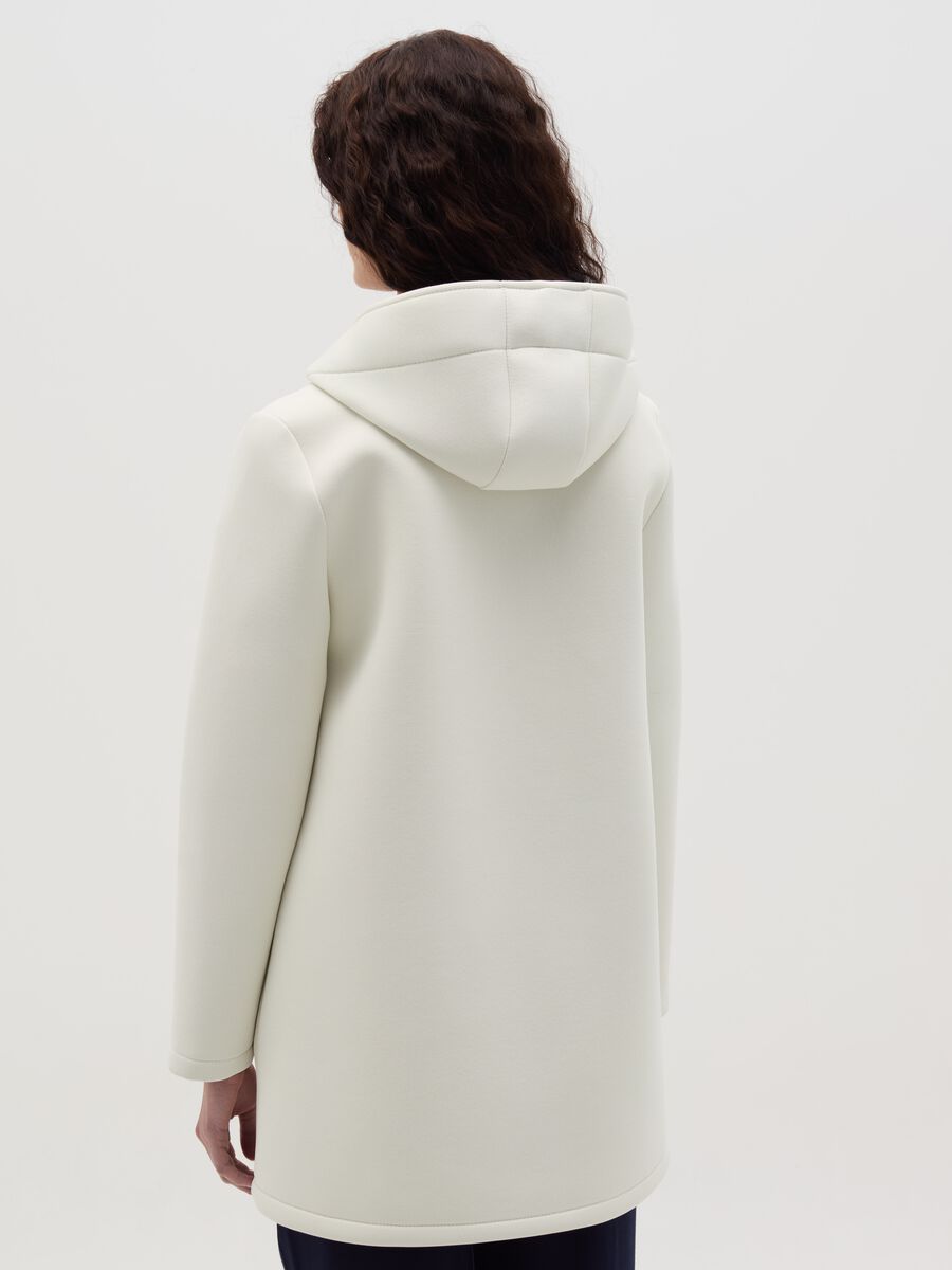 Long jacket with buttons and hood_3