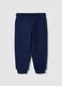 Blue pure cotton trousers with Paw Patrol print for boys_1