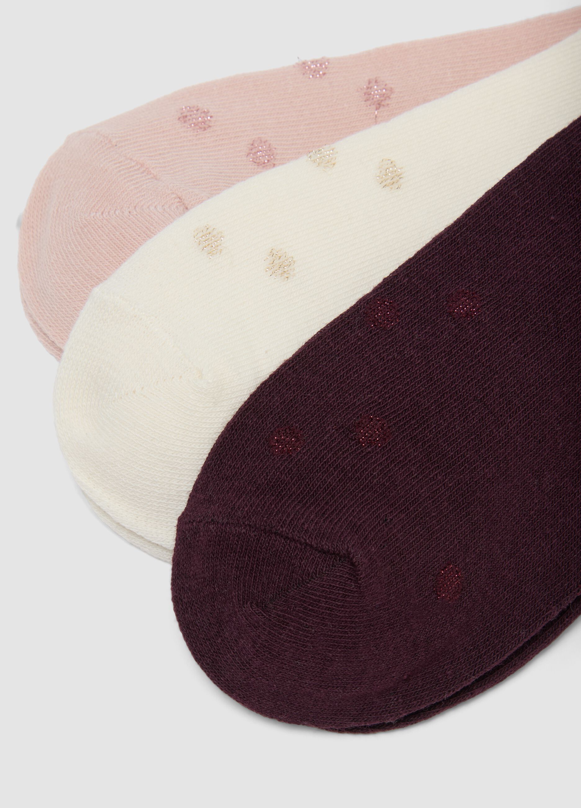 Seven-pack of multicolour socks in stretch organic cotton