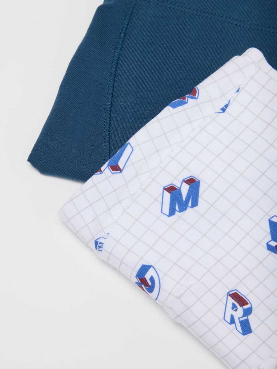 Multipack kids' boxers in multicolour cotton blend_3