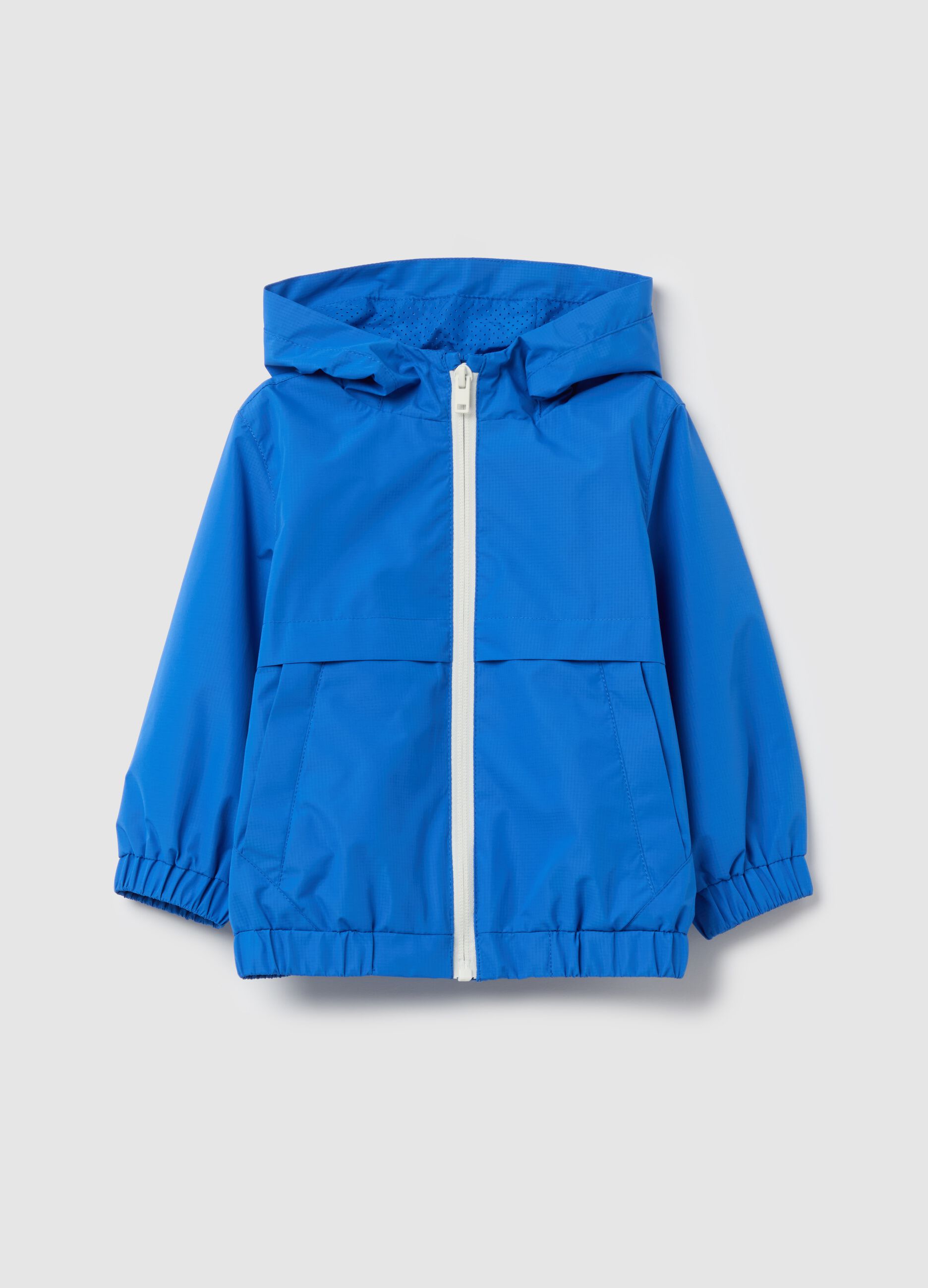 Waterproof jacket with hood