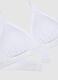 Reggiseno a triangolo in cotone elasticizzato bianco_5