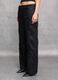 100% Linen Wide-Leg Trousers Black_1