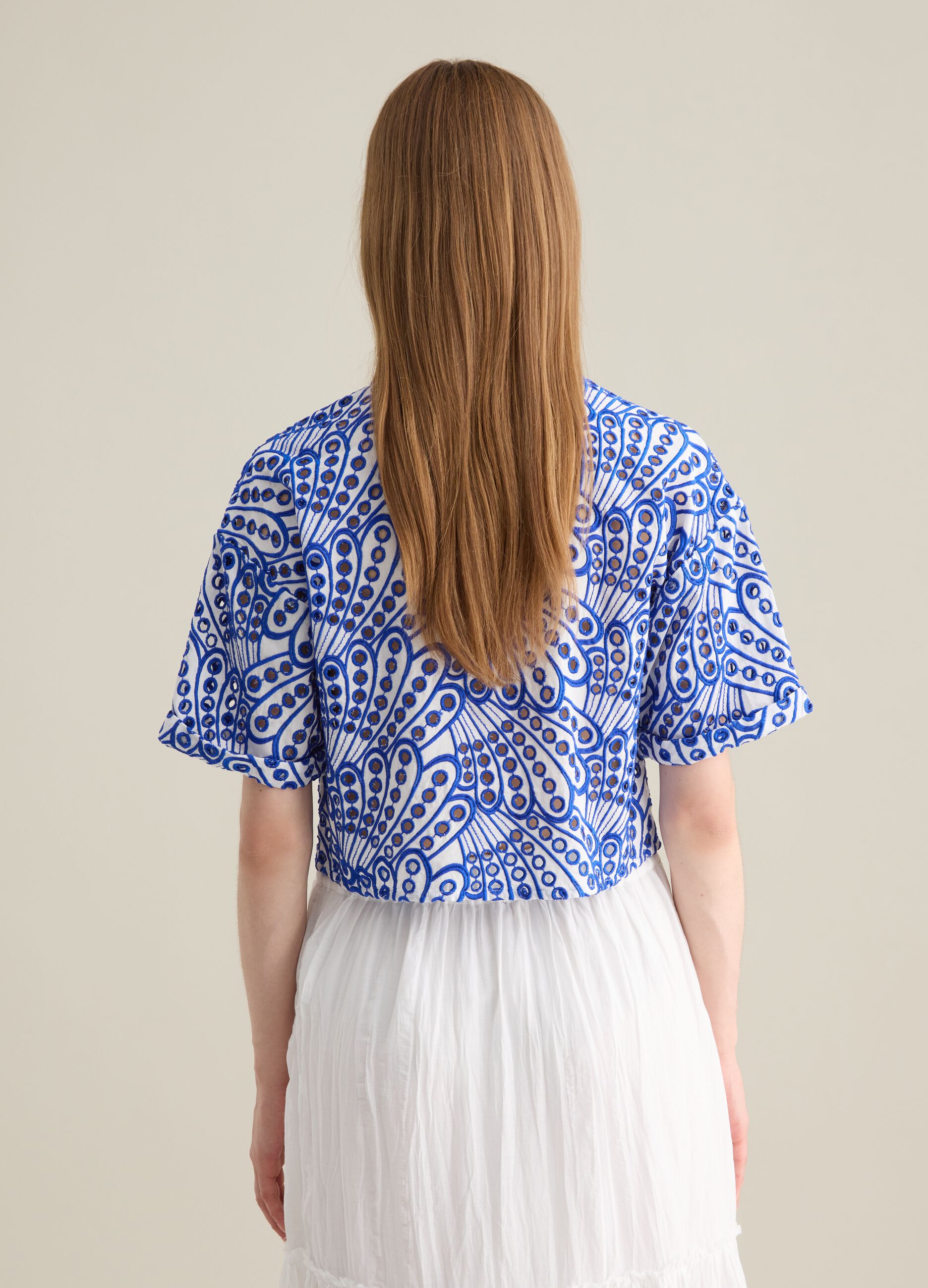 Women's pure cotton multicolour regular fit shirt