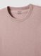Regular fit pink short-sleeved pure cotton T-shirt_5
