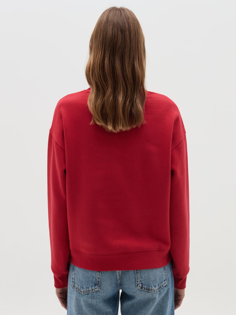 Oversized sweatshirt with Rudolph the Red-nosed Reindeer print_3