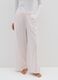 Multicoloured pure cotton regular fit pyjama trousers_1