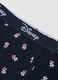 Blue Stretch Cotton Regular Fit Boxer Shorts with Print_1