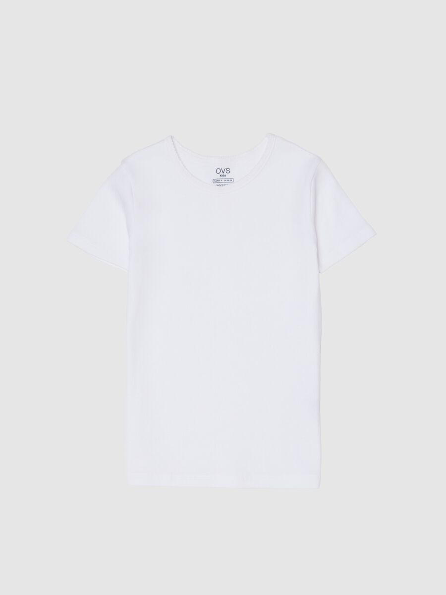 White cotton t-shirt_0
