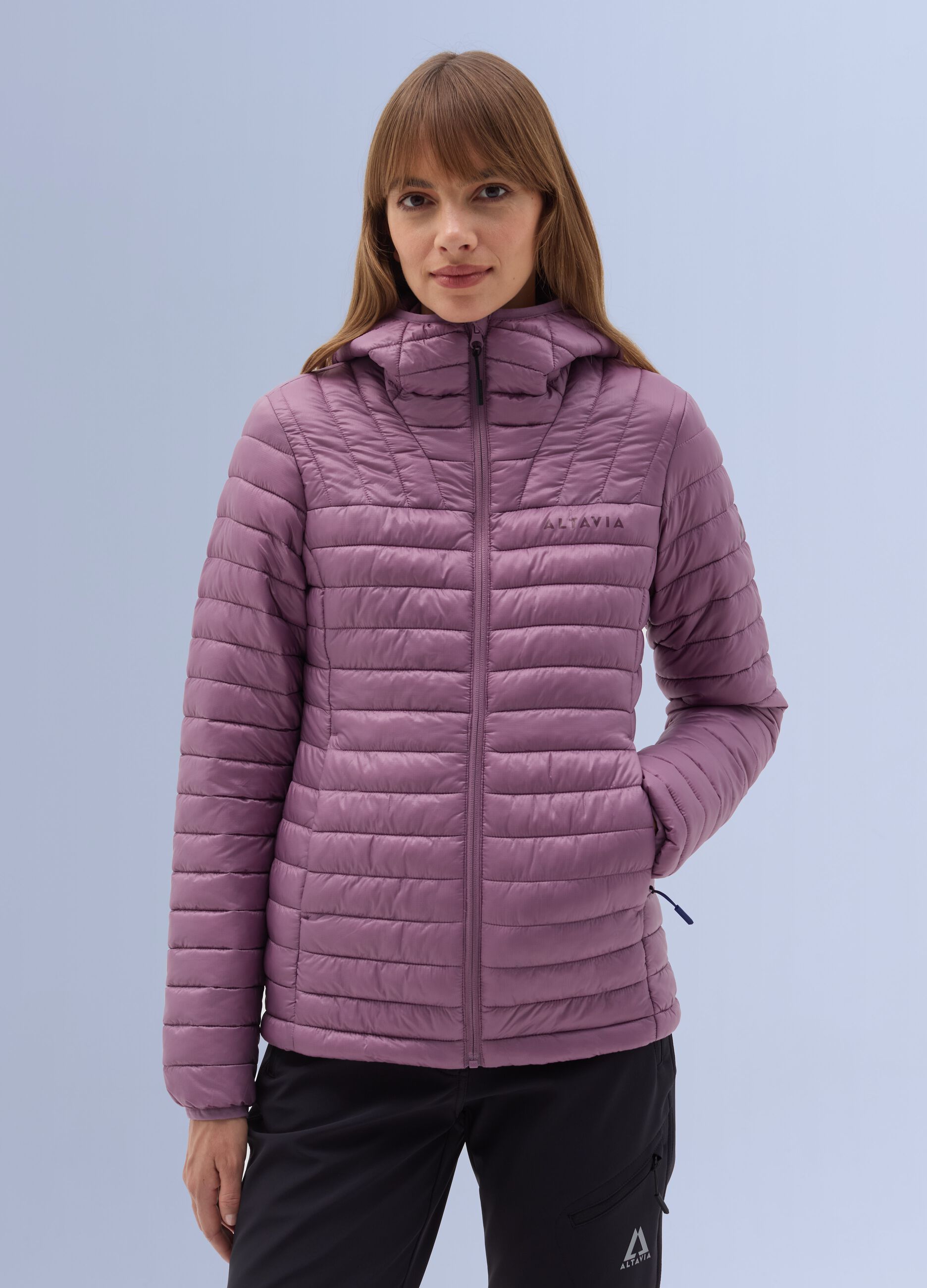 Altavia by Deborah Compagnoni ultralight jacket with hood