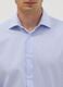 Light blue striped pure cotton shirt with classic collar, regular fit_1