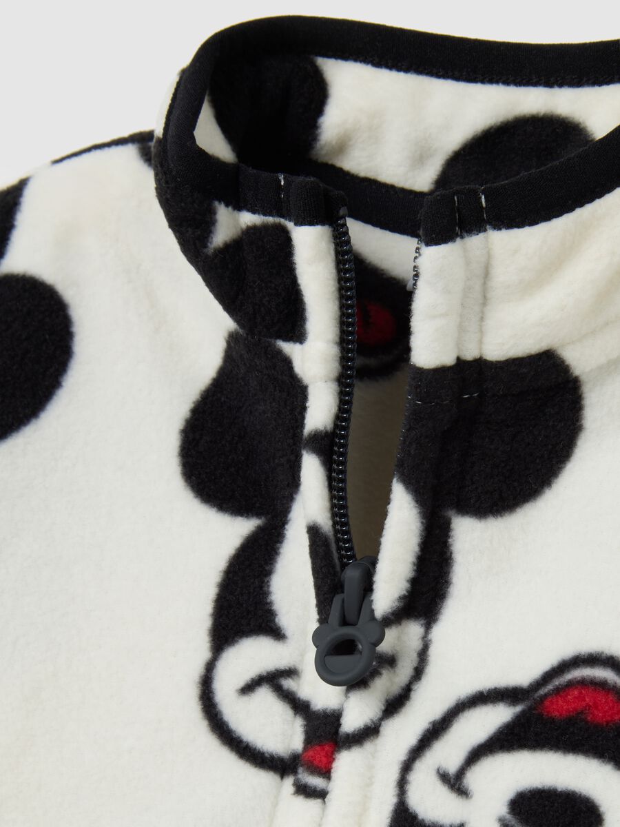 Multicoloured children's regular fit fleece sweatshirt with Disney prints_2