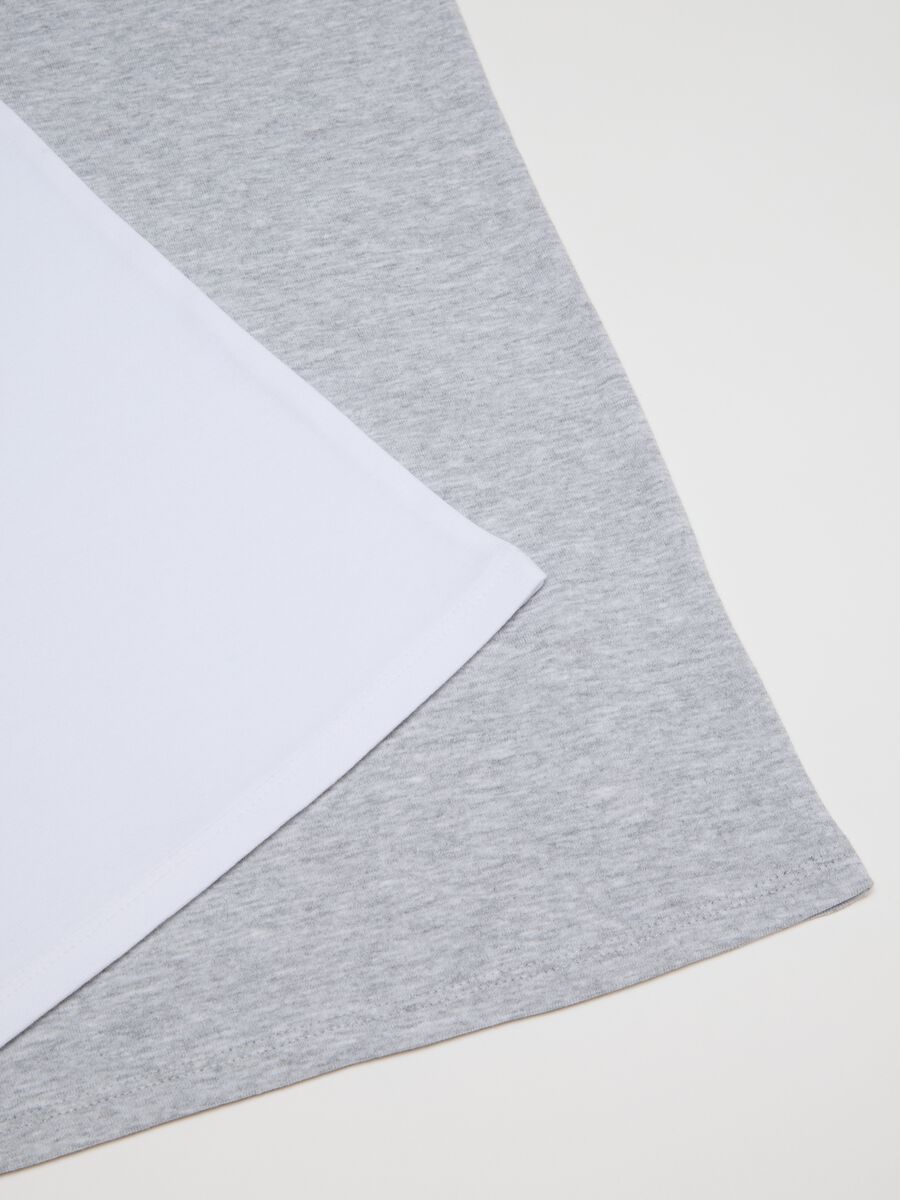 Multicolour regular fit kids' cotton tank tops bipack set_3