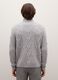 Grey regular fit turtleneck with jacquard pattern_2