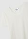 Women's White Stretch Cotton T-shirt_5