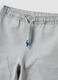 Pantaloni jogger over fit grigi in puro cotone per bimbo_2