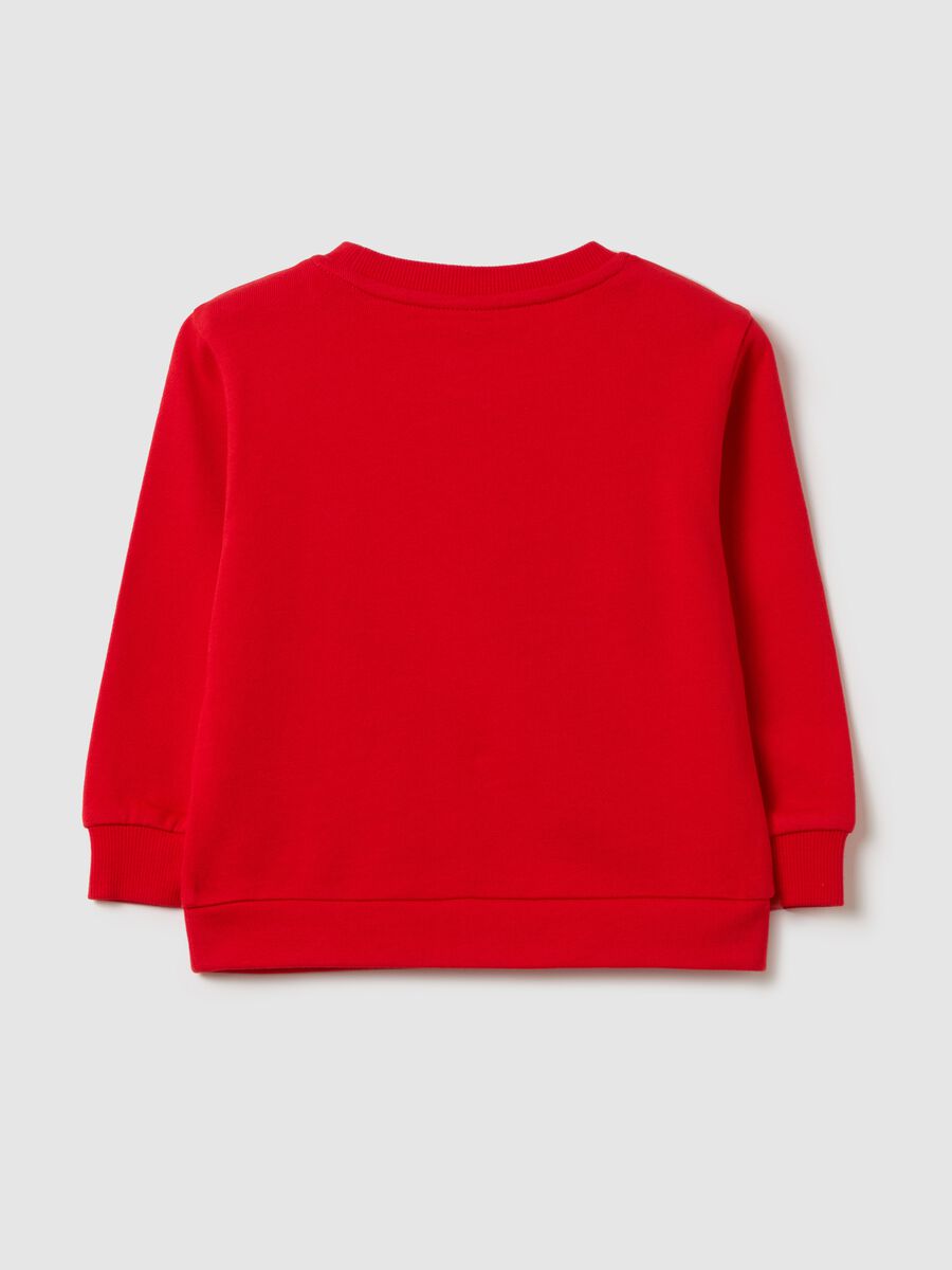 French terry sweatshirt with pouch pocket_1