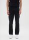 Men's Black Stretch Cotton Jeans for Comfort_1