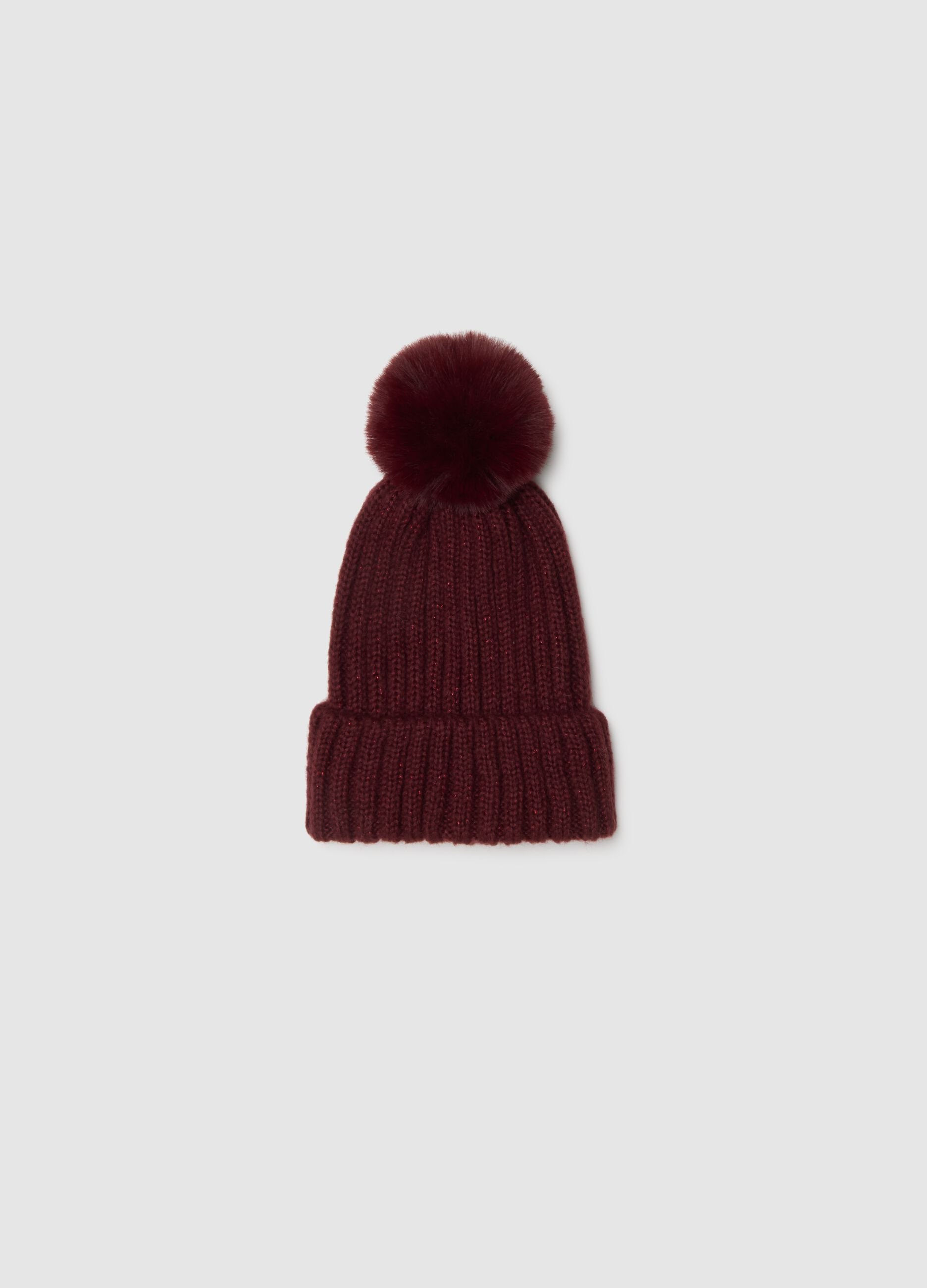 Red Hat with Pom Pom