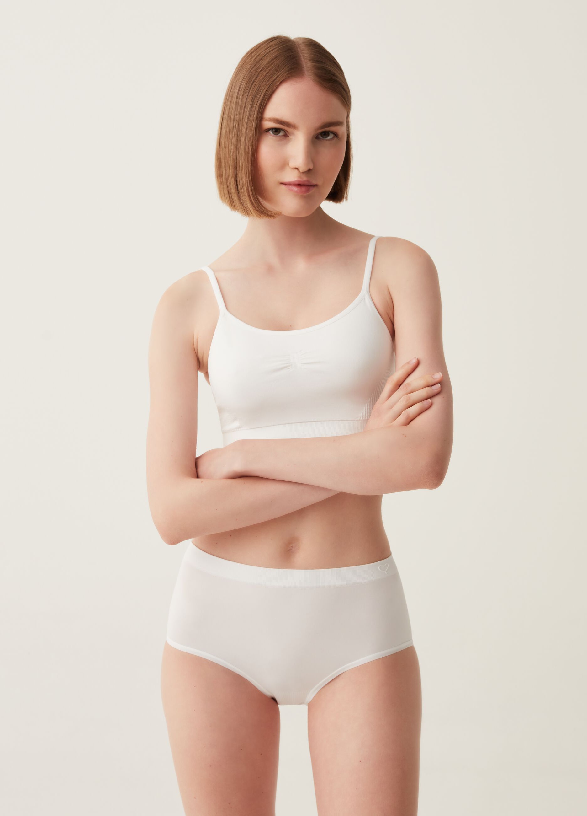 The One seamless high-rise briefs