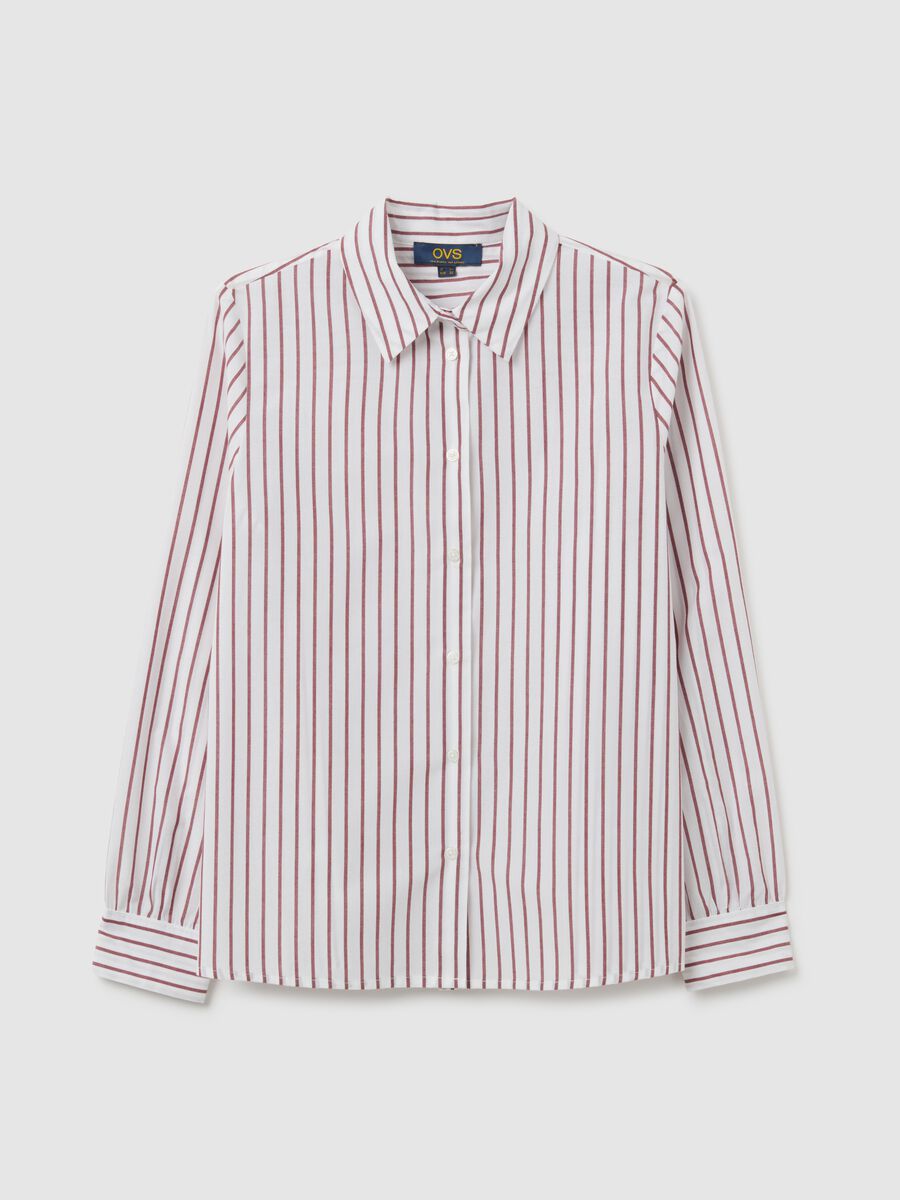 Camicia in misto cotone multicolor slim fit_4