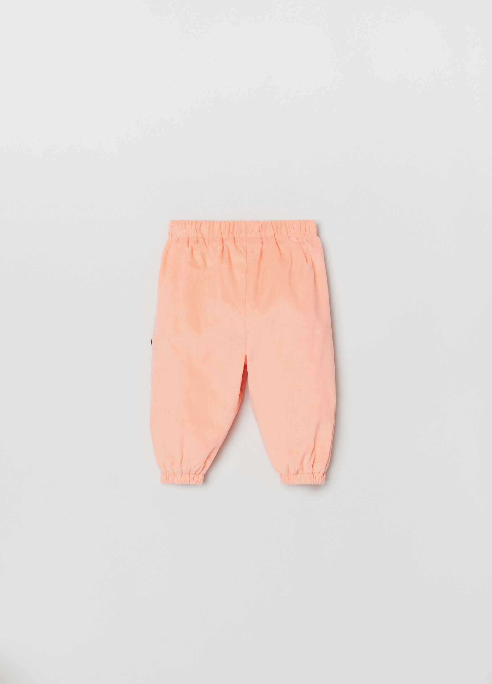 Pantaloni in velluto di cotone e Lyocell_1