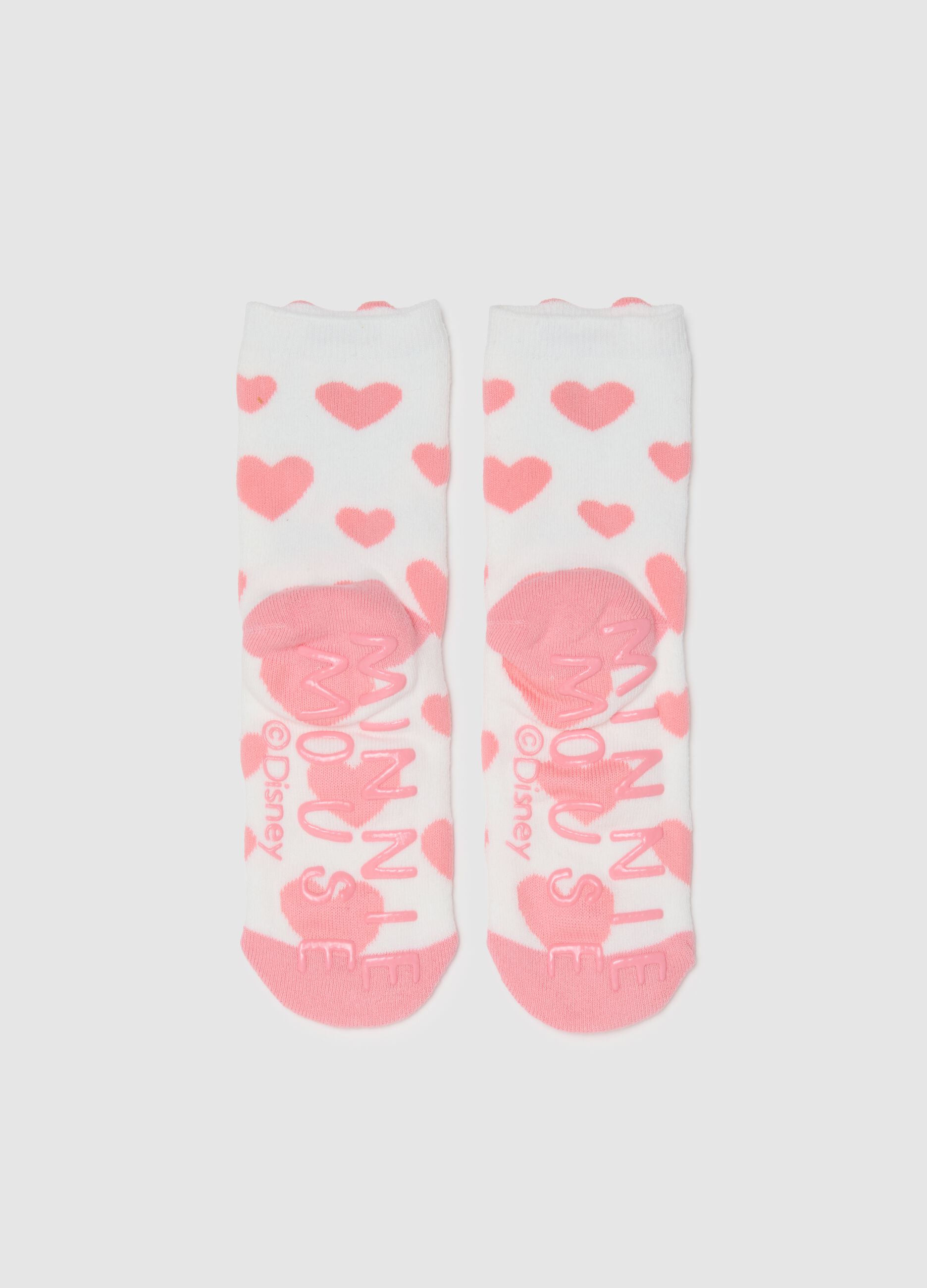 Calze da bambina in misto cotone multicolor elasticizzato