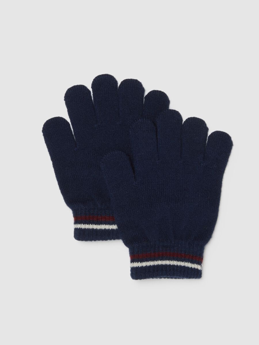 Blue Children's Gloves_0