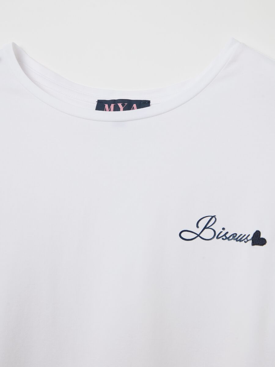 Curvy MYA stretch cotton T-shirt_5