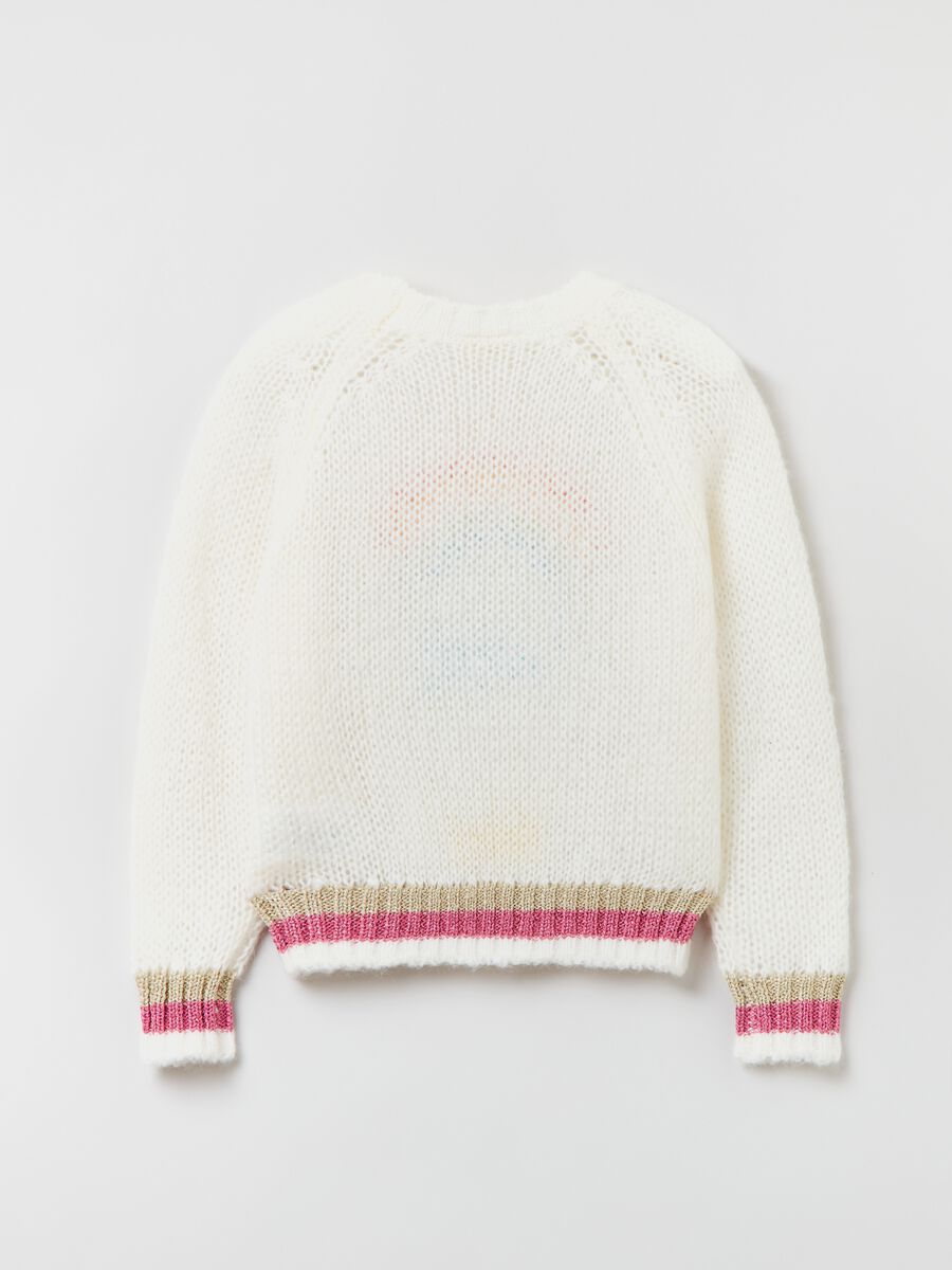 Pullover con ricamo Love Therapy_1