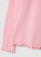 Girls' pink cotton regular fit top_2